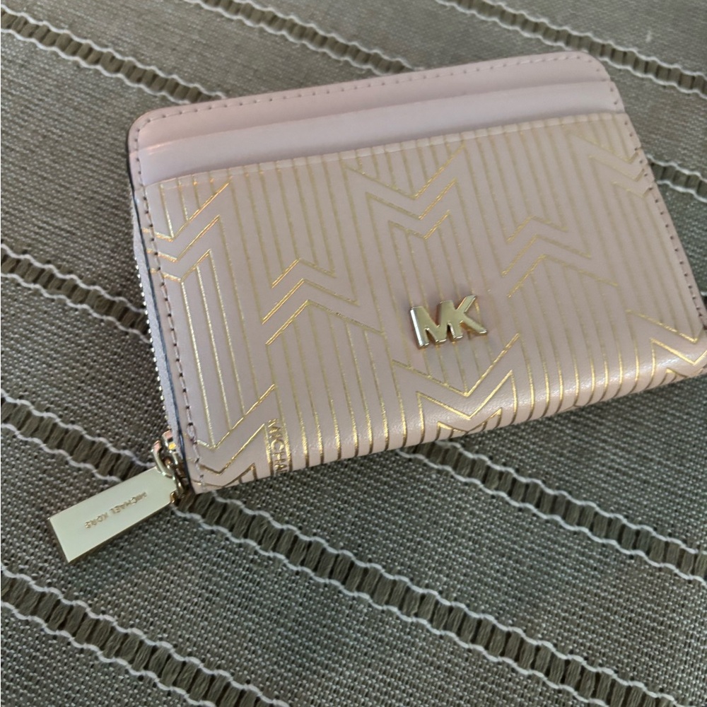 Michael Kors Pink Card Holder